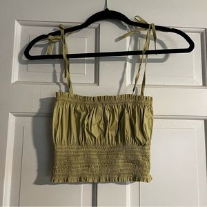 Daniel Bernstein Smocked Crop